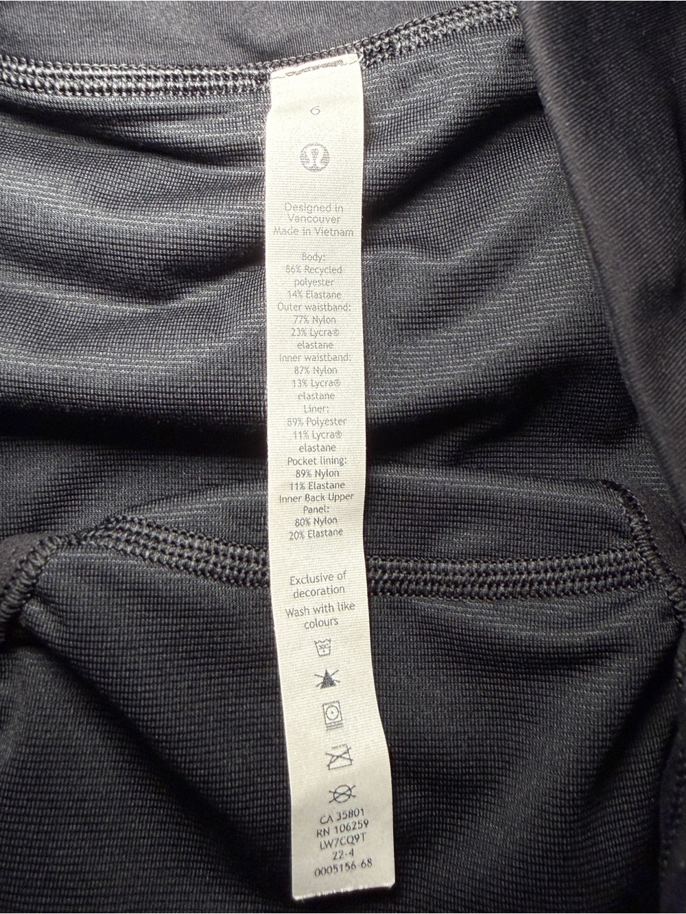 Lululemon Speed Up High-Rise Lined Short 4" Flowerscope - Picture 6 of 7